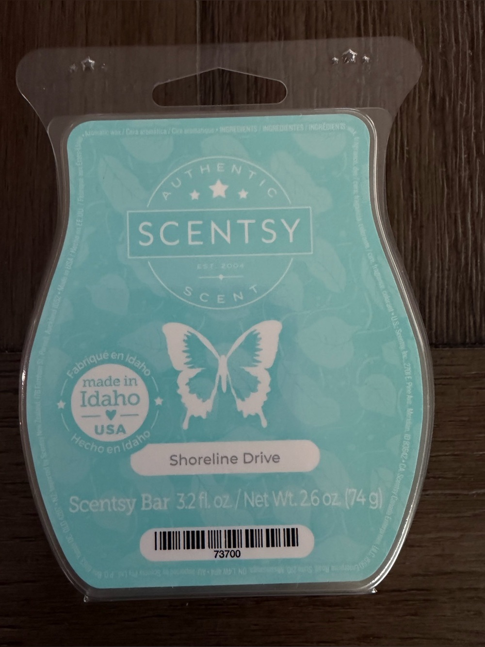 Scentsy Shoreline Drive Retired Wax Bar Unused